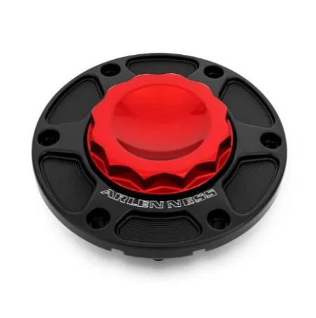 Arlen Ness 12 Point Gas Cap In Red For Harley Davidson 2024-2026 Touring Models (701-017)