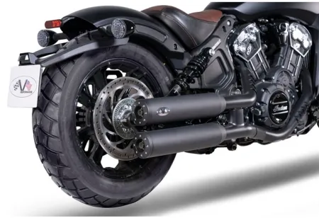 V Performance, Chubby 90MM Slip-on Muffler SET. Black (ARM178807)