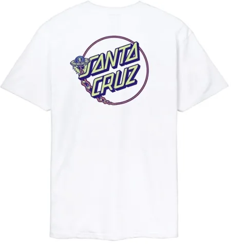Santa Cruz Winkowski Ufo Dot T-shirt White (ARM083807)