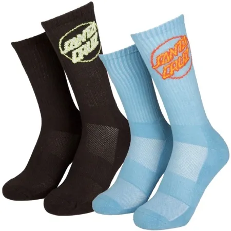 Santa Cruz Partial Dot Sock Pacific BLUE&BLACK (ARM973807)