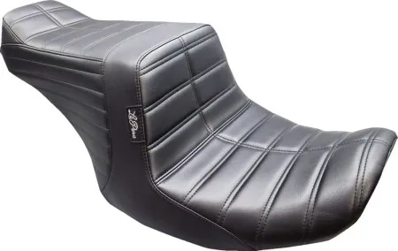 Le Pera Tailwhip Up Front Cordova Pleated Seat For Harley Davidson 2023-2025 Touring FLHX Street Glide & FLTR Road Glide Models (LVU-587CP)