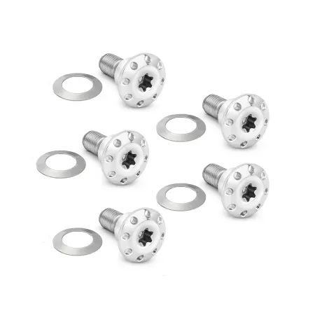 Arlen Ness Titanium Brake Rotor Bolt Kit In Polished For 2006-2017 FXD Dyna & 2002-2017 V-Rod Models (300-920)