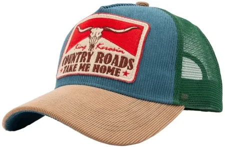 King Kerosin Country Roads Cap Smoke Blue (ARM033907)