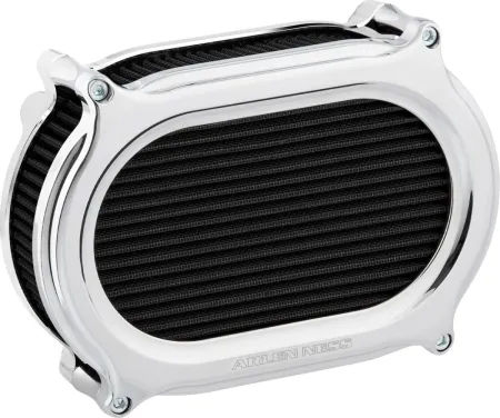 Arlen Ness Stage 2 Method Oval Air Cleaner Kit In Chrome Finish For Harley Davidson 2025-2026 Softail & 2023-2026 Touring M8 (Gen 2) Models (600-207)