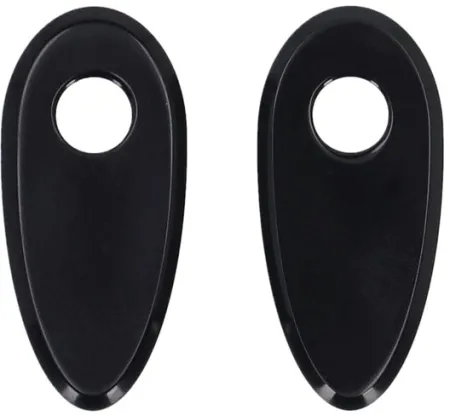 Doss Fender Strut Turn Signal Hole Cover In Gloss Black For Harley Davidson (52-752)