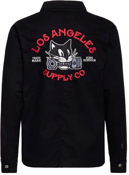 King Kerosin Los Angeles Supply Co Shirt Black (ARM274907)