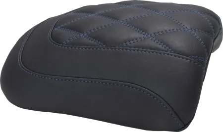 Mustang Deluxe Touring Padded Passenger Seat Cowl With Sky Blue Stitching For Harley Davidson 2023-2025 Road Glide & Street Glide Models (88610SB)