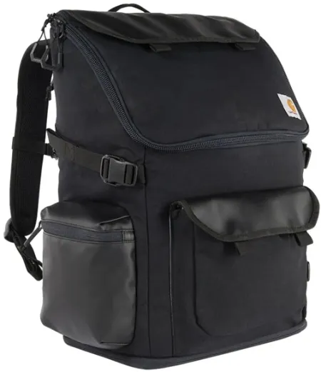 *2 Weeks Extra Transit TIME* Carhartt 35L Nylon Workday Backpack Black (802881-001OS)