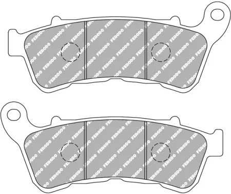 Ferodo, Brake PADS. Sintered St-compound (ARM890017)