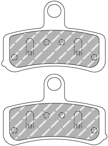 Ferodo, Brake PADS. Sintered St-compound (ARM590017)