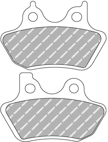Ferodo, Brake PADS. Sintered St-compound (ARM180017)