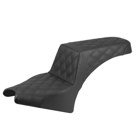 Saddlemen Lattice Stitched Front & Rear Step-up Seat In Black For Indian 2025 Scout Models (I25-33-175)