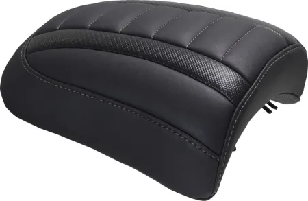 Mustang Deluxe Touring Padded Passenger Seat Cowl With Gun Metal Grey Stitching For Harley Davidson 2023-2025 Road Glide & Street Glide Models (88610GM)