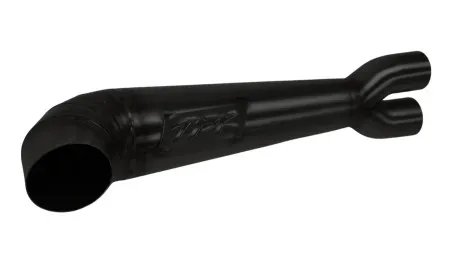 Two Brothers Racing 2-Into-1 Apex Turnout Exhaust In Ceramic Black Finish For 2025-2026 Softail Breakout & Fatboy (005-5690199-B)