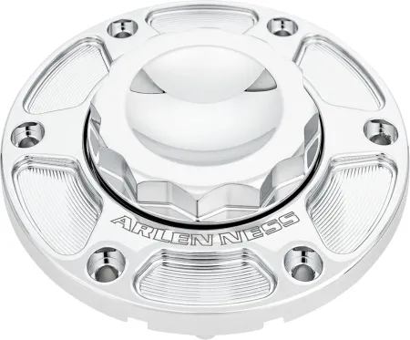 Arlen Ness 12 Point Gas Cap In Chrome For Harley Davidson 2024-2026 Touring Models (701-014)