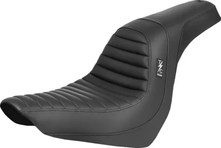 Saddlemen Thrashin' Pro Series Tuck 'N Roll Seat For Harley Davidson 2018-2025 Softail FXLR Low Rider & FLSB Sport Glide Models (TS81829T)