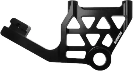 Accossato Rear Brake Caliper Bracket In Black Anodized For 2008-2025 Touring Models (FL011)