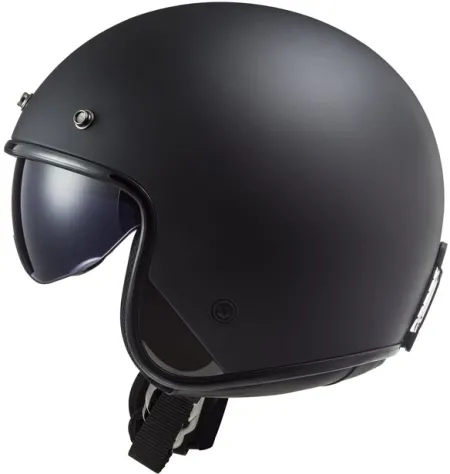 LS2 Bob Ii Solid Helmet Matt Black (366011011XS)
