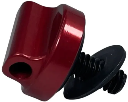 Bare Knuckle Performance, Seat SCREW. 1/4-20. Red (30-032-02)