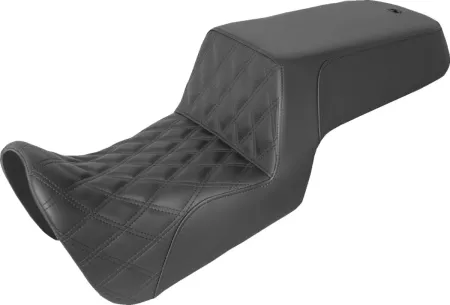 Saddlemen Drivers Lattice Stitched Step-Up Seat For Harley Davidson 2021-2024 Pan America Models (821-34-172)