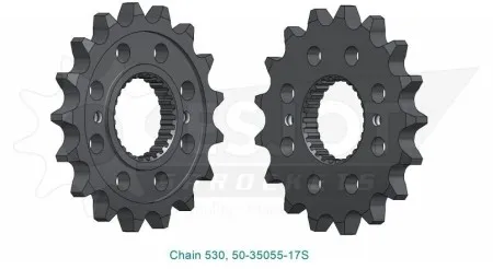Esjot SPORT SPROCKET FRONT 530 (50-35055-17S)