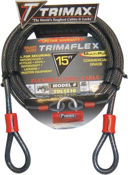 Trimax Trimaflex™ Max Security Braided Cable (TDL1510)