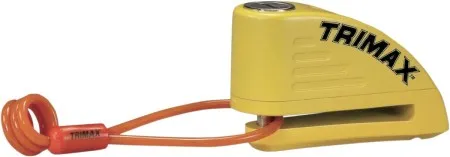 Trimax Disc-lock Alarmed With Reminder Cable 7MM Pin (TAL88YL)