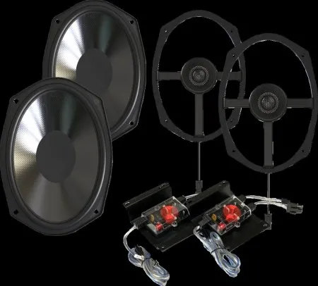 Wild Boar Audio Speaker 6X9 300 Watt 4 Ohm W/external Crossover (WBA 2694)