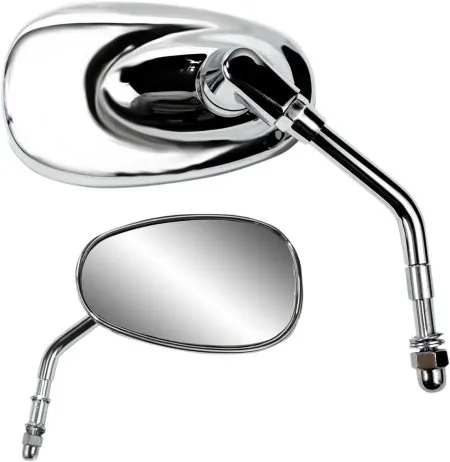 Parts Unlimited Billet Chrome Mirror (17043)