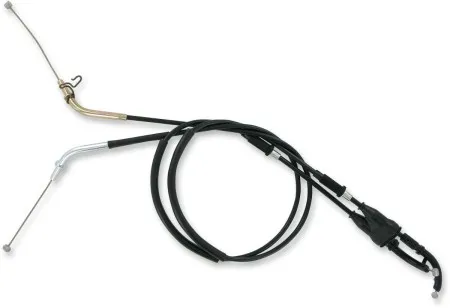 Parts Unlimited Black Vinyl Throttle Cable (54012-0165)