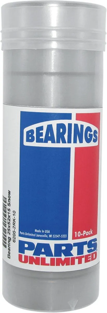 Parts Unlimited Bearings Triple-sealed 20 X 47 X 14 MM (6204-2RK-10)