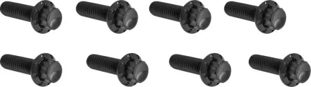 Arlen Ness Titanium Lifter Block Bolt Kit In Black For 2000-2026 Twin Cam & M8 Engines (300-936)