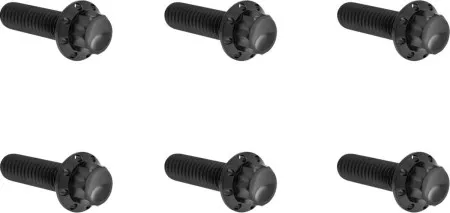 Arlen Ness Titanium Transmission Top Cover Bolt Kit In Black For Harley Davidson 2017-2025 Milwaukee Eight (Gen 1) & 2007-2017 Twin Cam (300-948)