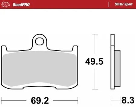 Moto Master RoadPro Sinter Sport (406005)