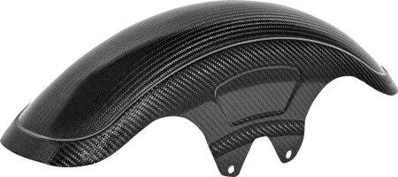 Saddlemen Carbon Fiber Front Fender In Gloss Finish For Harley Davidson 2014-2024 FLHR, FLHT, FLHX & FLTR Touring Models (CF-814-07-004)