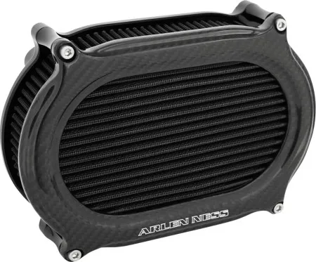 Arlen Ness Stage 2 Method Oval Air Cleaner Kit In Carbon Fiber Finish For Harley Davidson 2025-2026 Softail & 2023-2026 Touring M8 (Gen 2) Models (600-265)