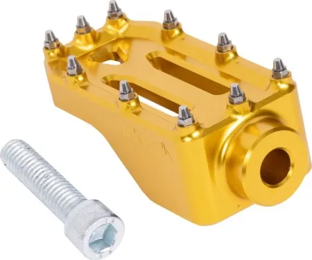 Thrashin Supply Co. Aggressor Brake Pedal In Gold (TSC-2221-5)