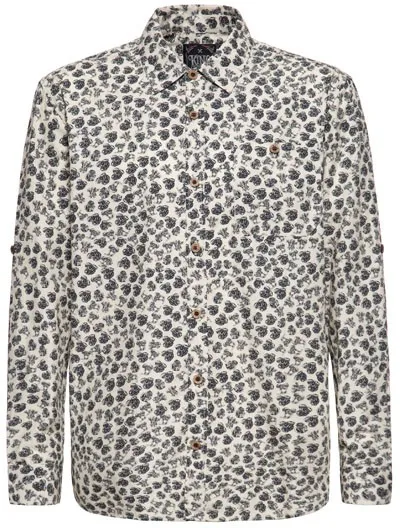 King Kerosin Aop Shirt Off White (ARM783007)