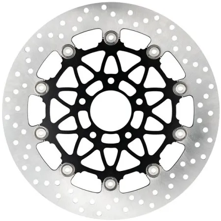 Accossato Rear Floating Brake Disc For 2000-2026 Softail, Dyna; 2000-2007 Touring; 2000-2010 XL Sportster (DKS260N-POST)