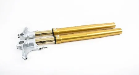 Ohlins FGRT 740mm Front Fork Legs In Gold For Harley Davidson 2023-2026 Touring CVO Models (FGRT 308)