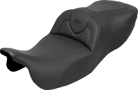 Saddlemen Roadsofa Seat In Black Without Backrest For Harley Davidson 2015-2025 Freewheeler & Road Glide 3 Models (815-07-187)