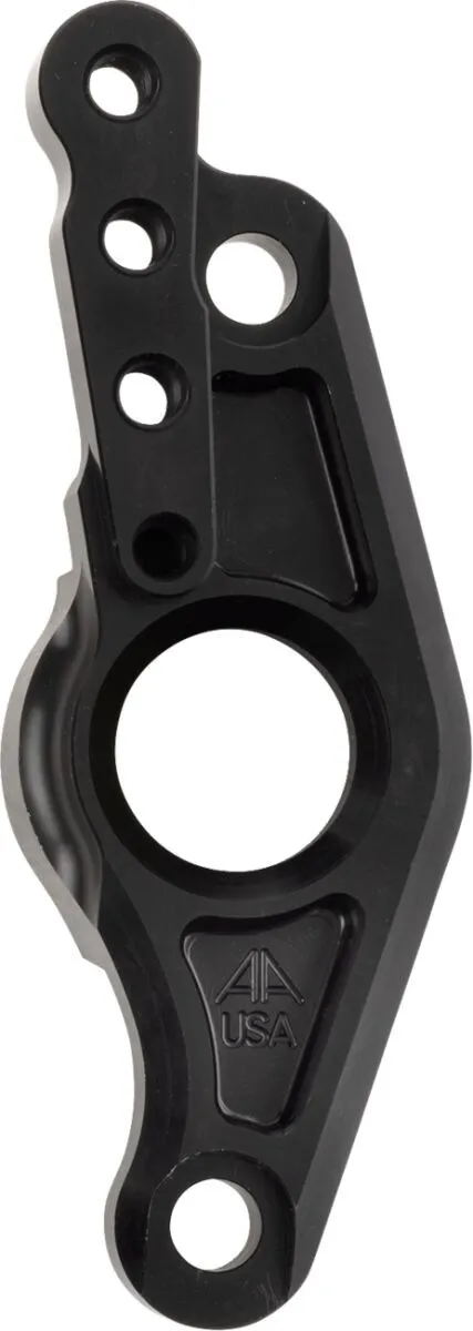 Alloy Art Block Rear Swingarm Pivot M8 Touring Black Ano (M8PB-2)