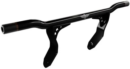 Heinz Bikes Performance Crash Bar In Black For Harley Davidson 1990-2017 Dyna Models (HB-PCB-FX-B)