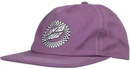 Santa Cruz Collage Oval Dot Snapback Purple Haze (ARM058817)