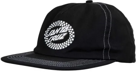 Santa Cruz Collage Oval Dot Snapback Black (ARM948817)
