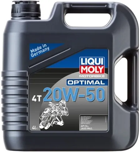 *24H Extra Transit TIME* Liqui Moly, Motorbike 4T 20W-50 OPTIMAL. 4 Liter (LM21868)