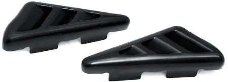 Killer Custom Mustang Tank Side Covers For Harley Davidson 2007-2017 V-Rod Models (Unpainted, Black Gelcoated Fiberglass) (VrodTC-07-17)