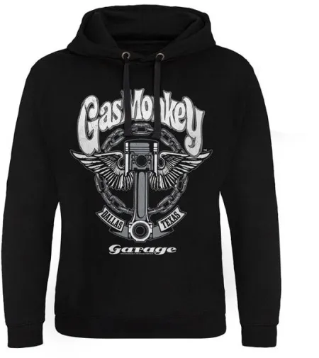 Gas Monkeys Garage GMG Big Piston Epic Hoodie Black (ARM396127)