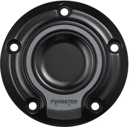 Fangster Point Cover In Black For Harley Davidson 1999-2017 Twin Cam Models (713498)