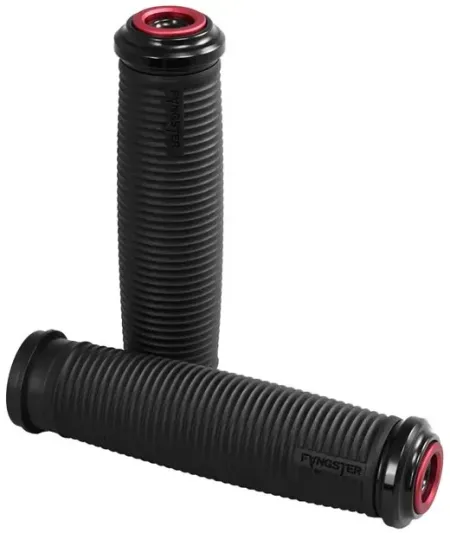 Fangster Grips in Red For 1974-2022 Harley Davidson Single And Dual Throttle Cable Models (713470)